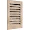 Ekena Millwork Vertical Gable Vent Unfinished, Functional, Pine Gable Vent w/ 1" x 4" Flat Trim Frame, 36"W x 22"H GVWVE36X2201SFUPI - alternate 2
